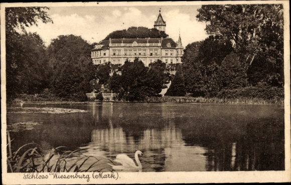Ak Wiesenburg in de Mark, Kasteel Wiesenburg