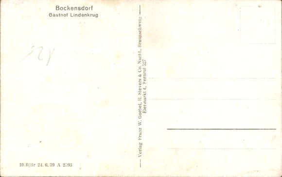 PC Bokensdorf Lower Saxony, Gasthof Lindenkrug