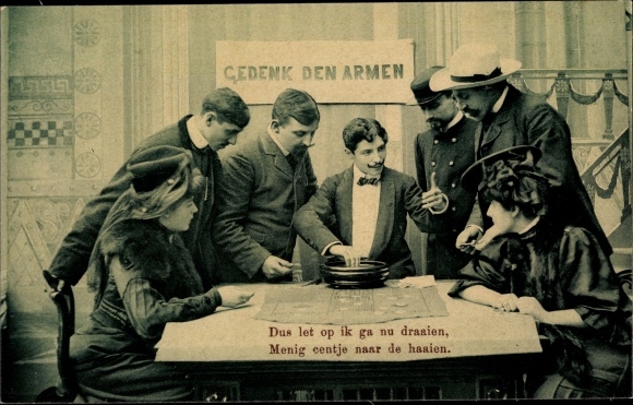 Ak Gedenk den Armen, Dus let op ik ga nu draaien, Roulette