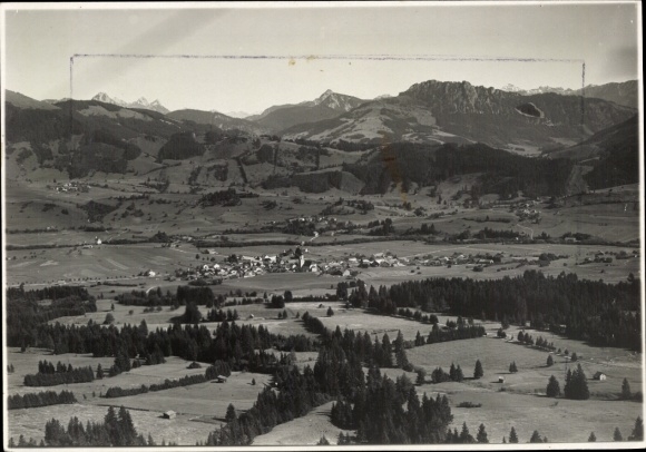 zdjęcie Wertach im Allgäu, zdjęcie lotnicze