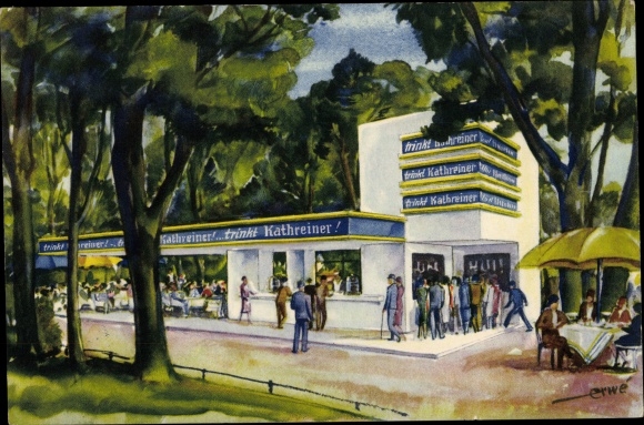 Artysta KP Dresden, Kathreinergarten w II Międzynarodowym Konkursie im. Wystawa higieny 1930