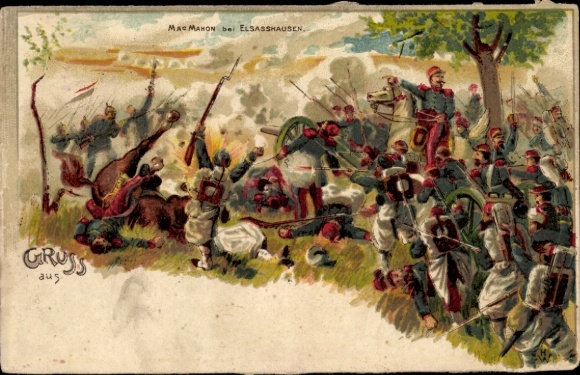 PC Battle of Elsasshausen 1870, General Mac Mahon
