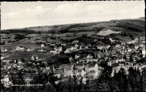 PC Zweifall Stolberg in the Rhineland, general view