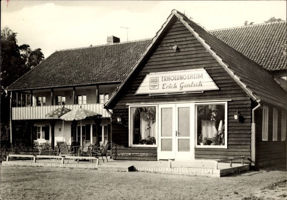 Postcard Dolgenbrodt in the Mark, FDGB convalescent home Erich Gentsch