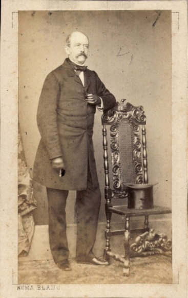 CdV Prince Otto von Bismarck, portrait