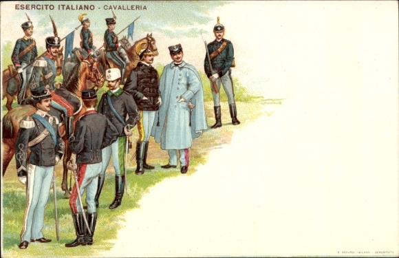 Litho Italia, Esercito Italiano, Cavalleria