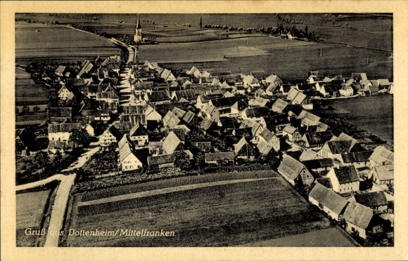 PC Dottenheim Dietersheim in Middle Franconia, general view
