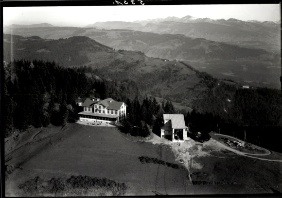 Photo Bregenz on Lake Constance Vorarlberg, Pfänder, aerial photograph