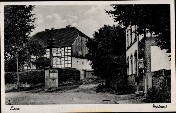PC Liepe an der Oder Barnim district, post office