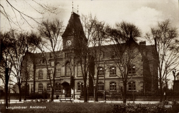 Ak Langendreer Bochum in het Ruhrgebied, Amtshaus