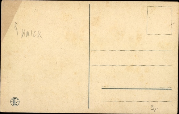 Judaika Postcard Jewish money changer