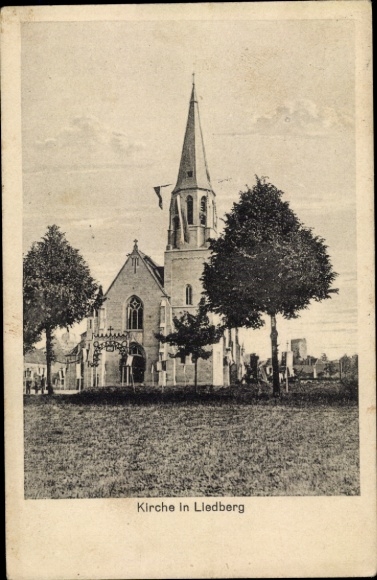 Ak Liedberg Korschenbroich am Niederrhein, Kirche