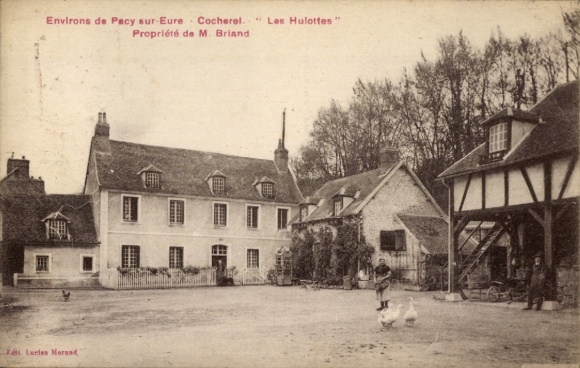 Postcard Cocherel, your Les Hulottes