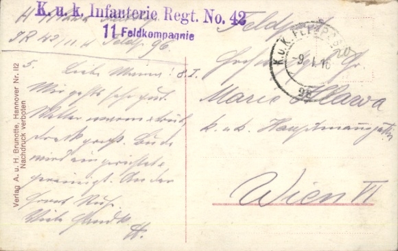 Postcard Thyra of Denmark, Duchess of Brunswick and Lüneburg, Princess of Great Britain