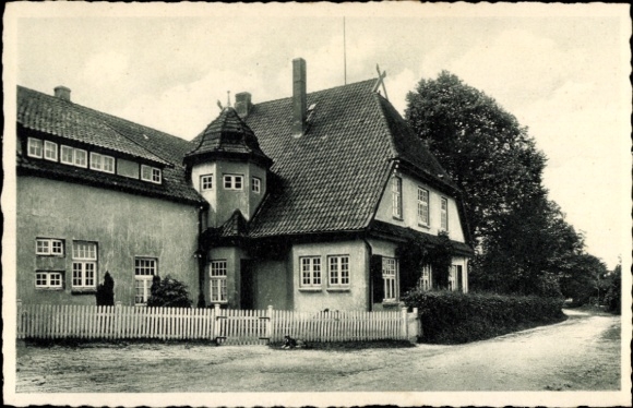 Ak Sunde Oldendorf im Kreis Stade, Rittergut