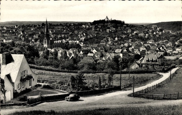 Postcard Warstein in Sauerland, general view