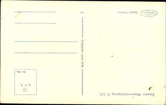 Ak Deutsche Luftwaffe, multifunctioneel vliegtuig Fieseler Fi 167 voor vliegdekschip Graf Zeppelin