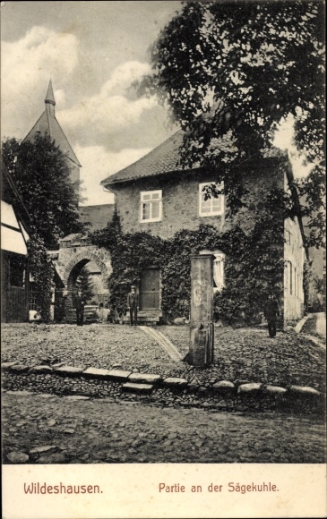 PC Wildeshausen in Oldenburg, lot at the sawmill