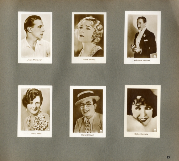 Mercedes film pictures I Artists from all over the world collective picture album Batschari cigarette factory, Baden-Ba