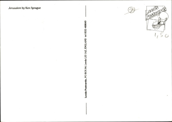 Artist Postcard Sprague, Kevin, And we will build Jerusalem in the pleasant land of Greenham, England