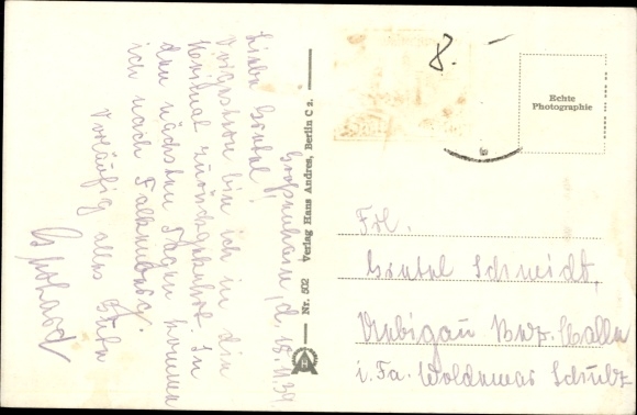 Postcard Grossenhain Sachsen, view of the new lake facility
