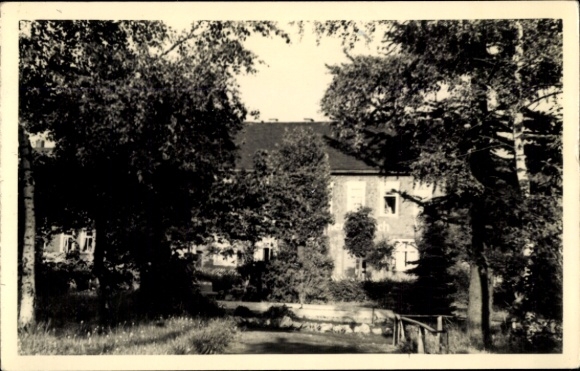 Postcard Neustadt am Rennsteig Großbreitenbach in Thuringia, FDGB Home Goldener Frosch