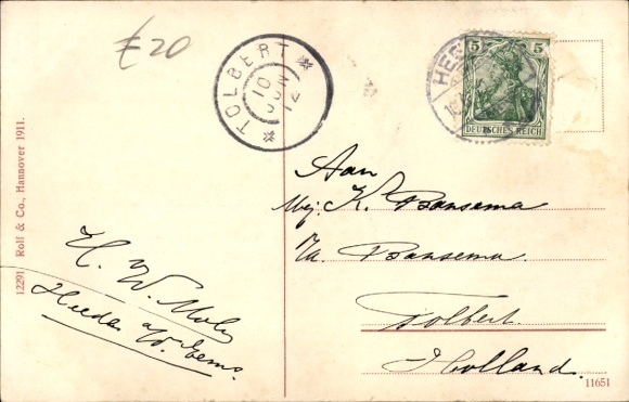 Ak Bollingerfähr Heede im Emsland, Emsbrücke, Gasthaus J. Hunfeld
