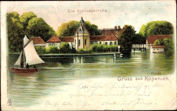 Litho Berlin Köpenick, Schlosskirche
