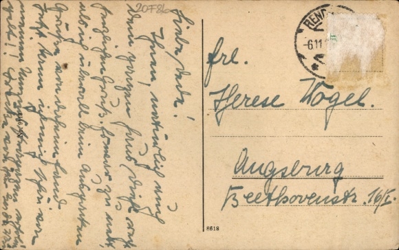 Postcard Rendsburg in Schleswig Holstein, Jungfernstieg, park view, path, river