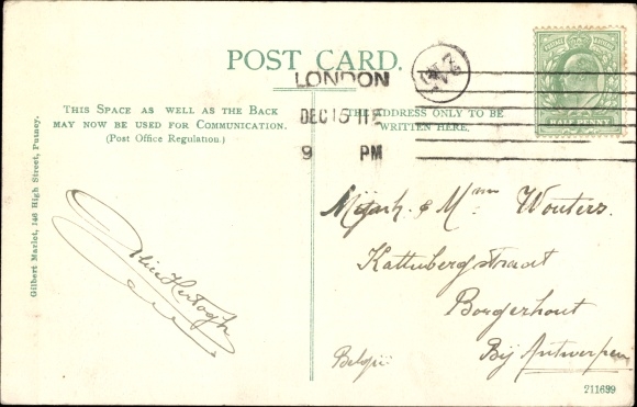Ak Putney Heath London England, Windmühle, Golf-Haus