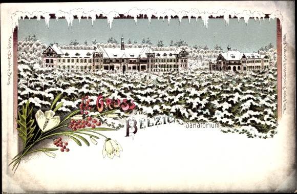Winterlitho Bad Belzig in der Mark, sanatorium