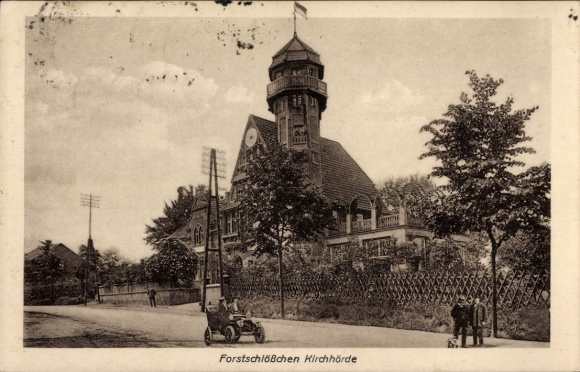 Ak Kirchhörde Dortmund im Ruhrgebiet, Gasthof Forstschlösschen