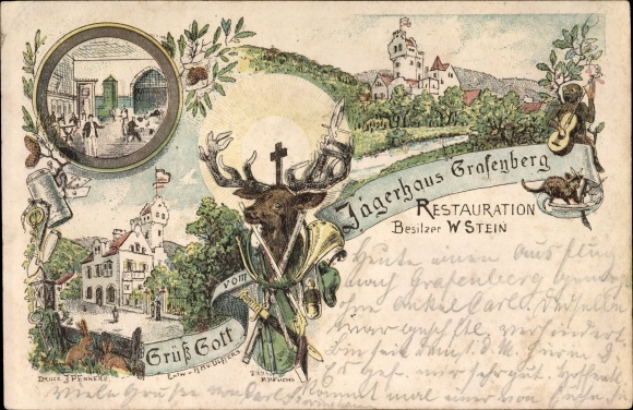PC Grafenberg Düsseldorf North Rhine-Westphalia, Restaurant Jägerhaus, owner W. Stein