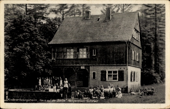KP Heilbad Heiligenstadt Eichsfeld Turyngia, dom rekonwalescencji dla dzieci Haus auf der Bleibe