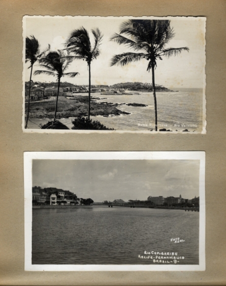 Photo album Brazil Rio Sao Paulo Recife, over 70 original photos around 1940