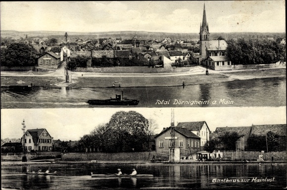 PC Dörnigheim am Main, overall view, Inn zur Mainlust