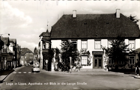 Ak-locatie in Lippe, apotheek, Lange Straße