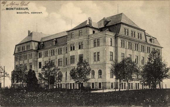 Ak Montabaur im Westerwald, Bischöfliches Konvikt
