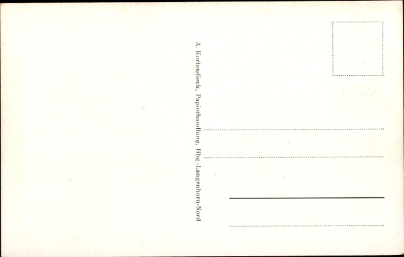 Postcard Hamburg Nord Langenhorn, Süderschule