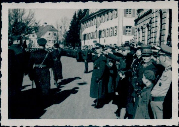 30 photos German Wehrmacht, officers, machine gun, parade