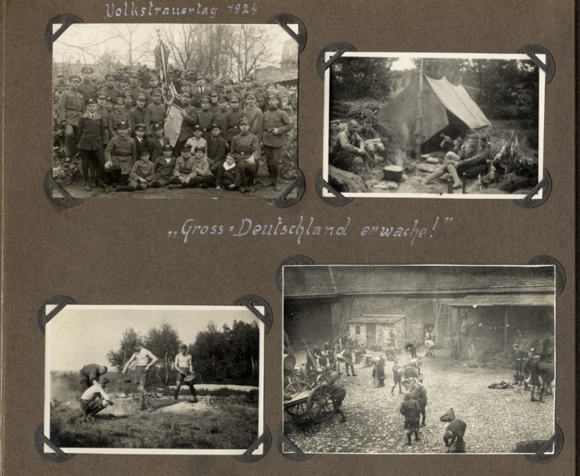 Photo album Militaria, Sport, Berlin, Handball, East Prussia, 1929-1933