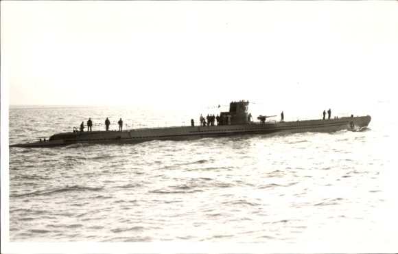 Photo KP German submarine, U 27, Kriegsmarine