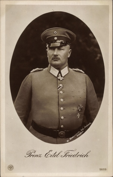Postcard Prince Eitel Friedrich of Prussia, NPG 5609