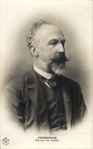 Ak Herzog Friedrich I. von Anhalt