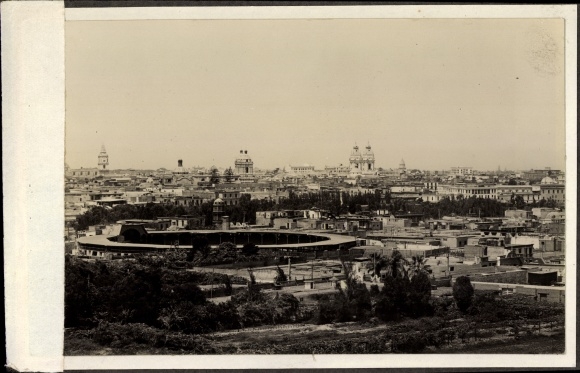 Photo Lima Peru, general view, around 1920
