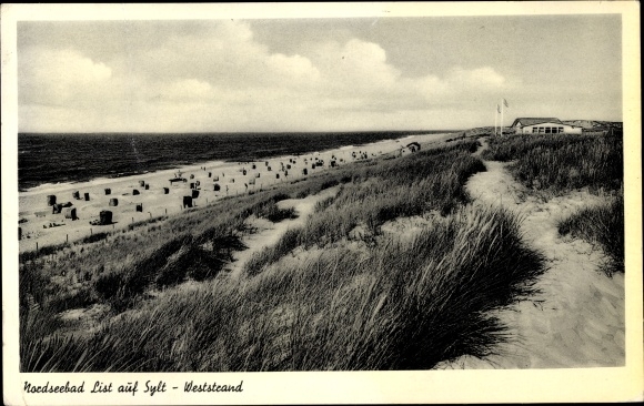Ak List op Sylt, weststrand