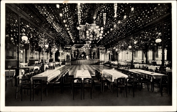 PC Zwönitz Erzgebirge, Ballhaus Feldschlößchen, called Wind, interior view