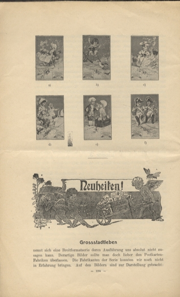 Liebig pictures newspaper advertising Dreser issue 9, volume 10, 1905