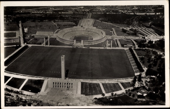 PC Berlin Charlottenburg Westend, Reichssportfeld, aerial photo