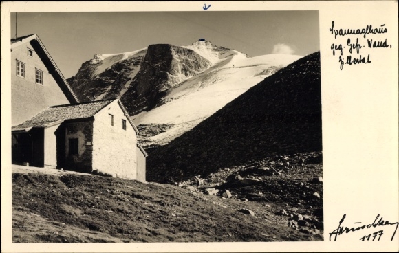 PC Mayrhofen in the Zillertal Tirol, Spannaglhaus, photographer Hruschka